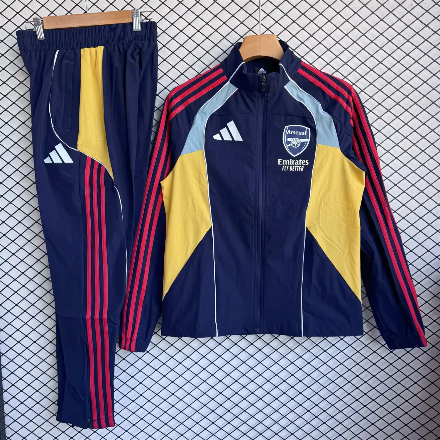 Arsenal 25-26 Windbreaker Training Set - Four Colors Top and Pants - ManixJersey