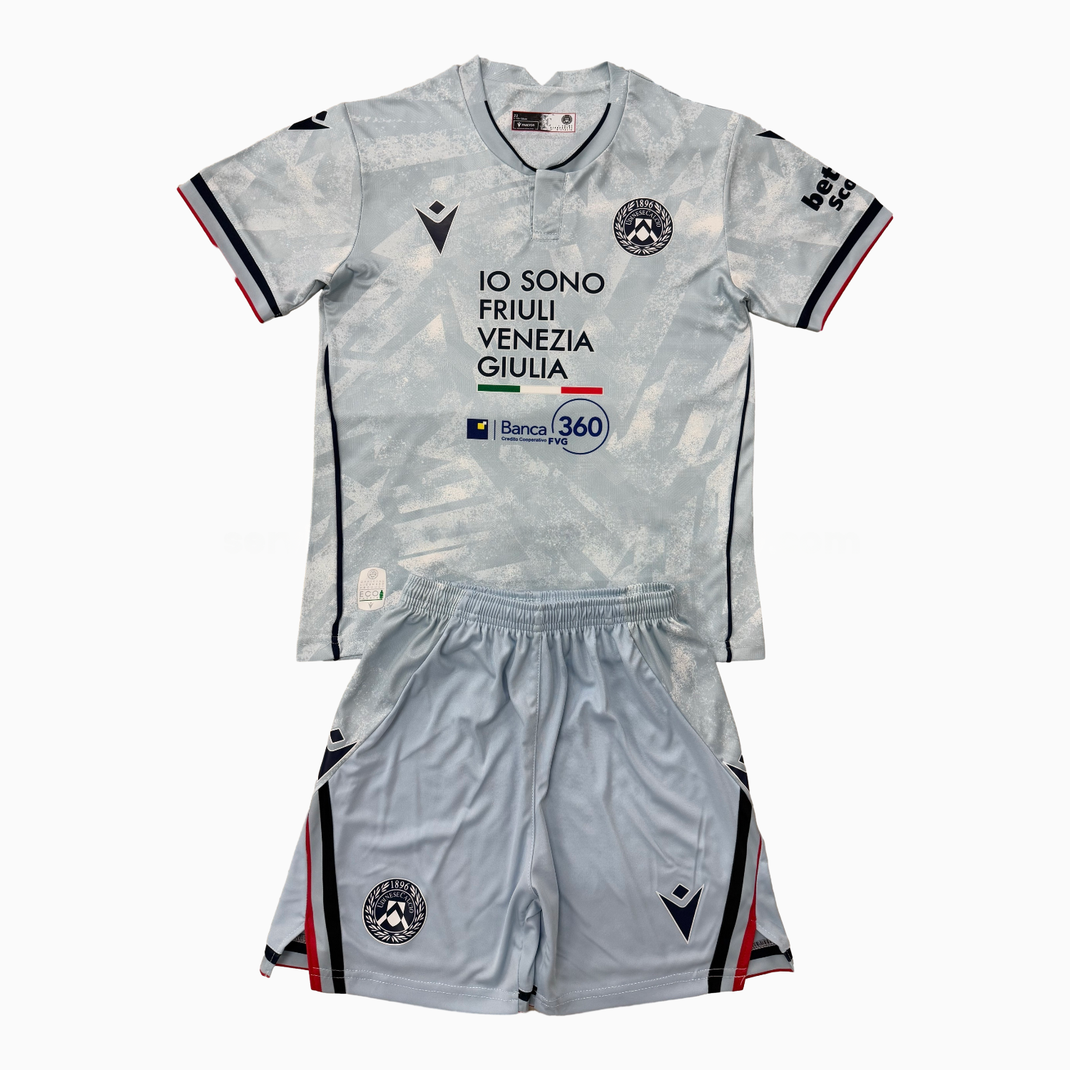 Udinese 25-26 Away Men's Adult Jersey Set - Fans Version - ManixJersey