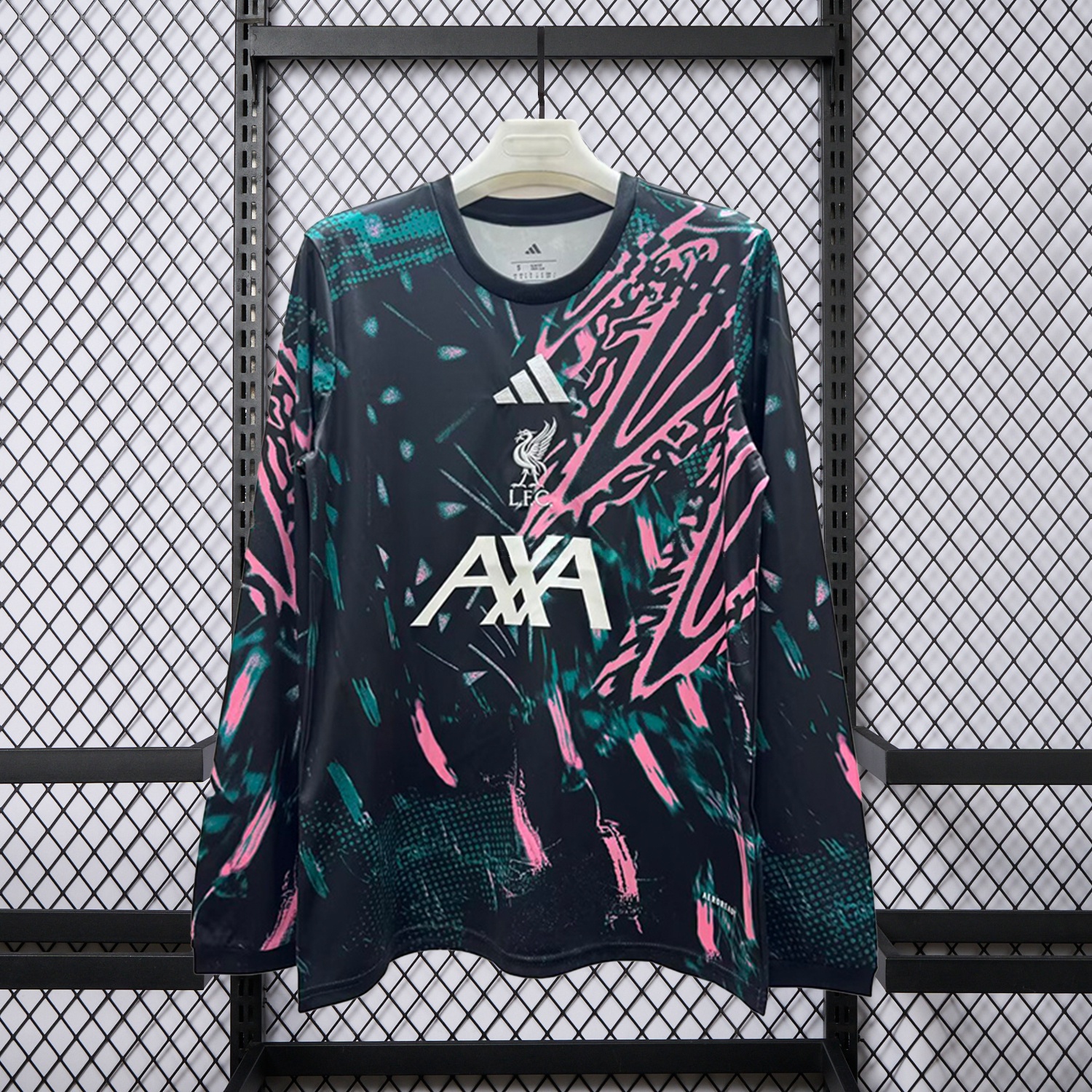 Liver.pool 25-26 Pre-Match Training Long Sleeves Jersey - Fans Version - ManixJersey