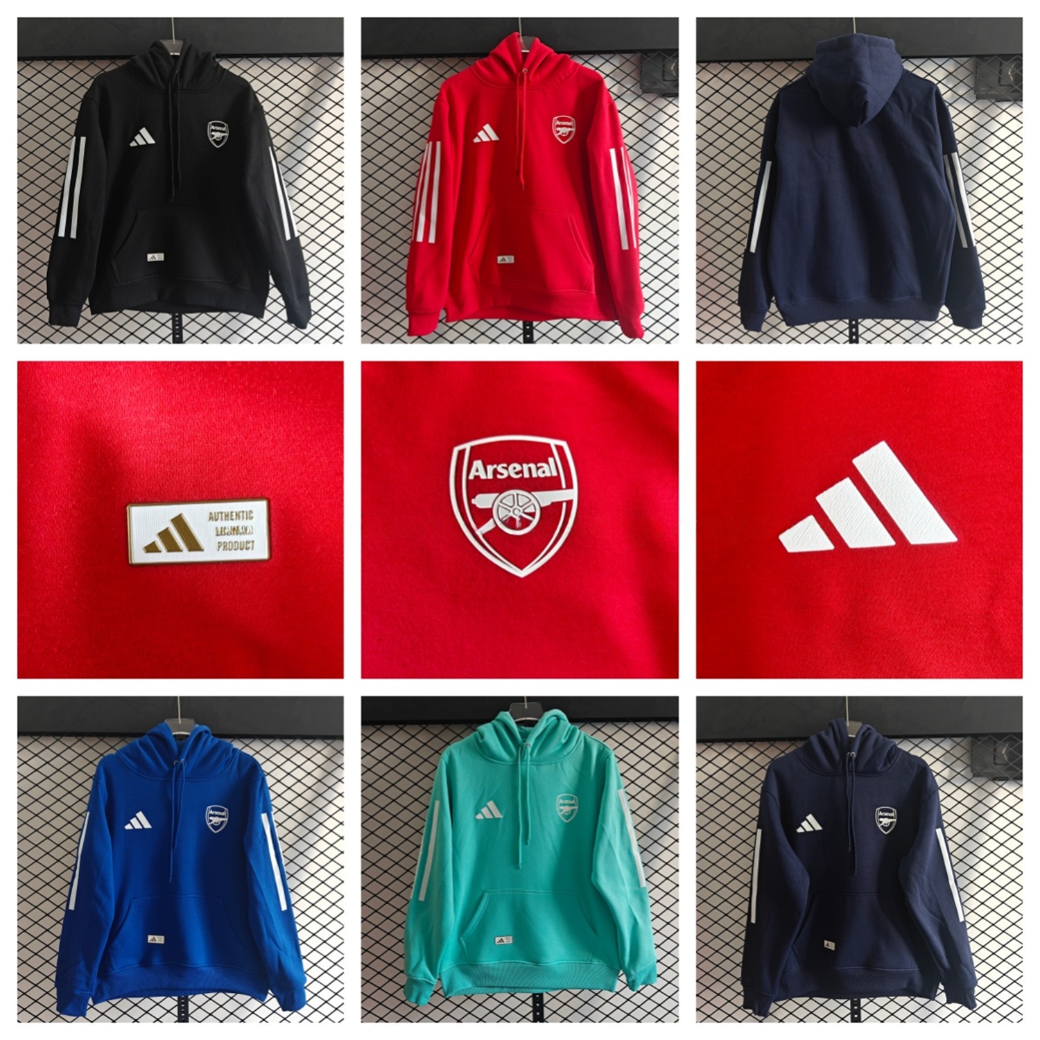 Arsenal 25-26 Home Unisex Pullover Hoodie - ManixJersey