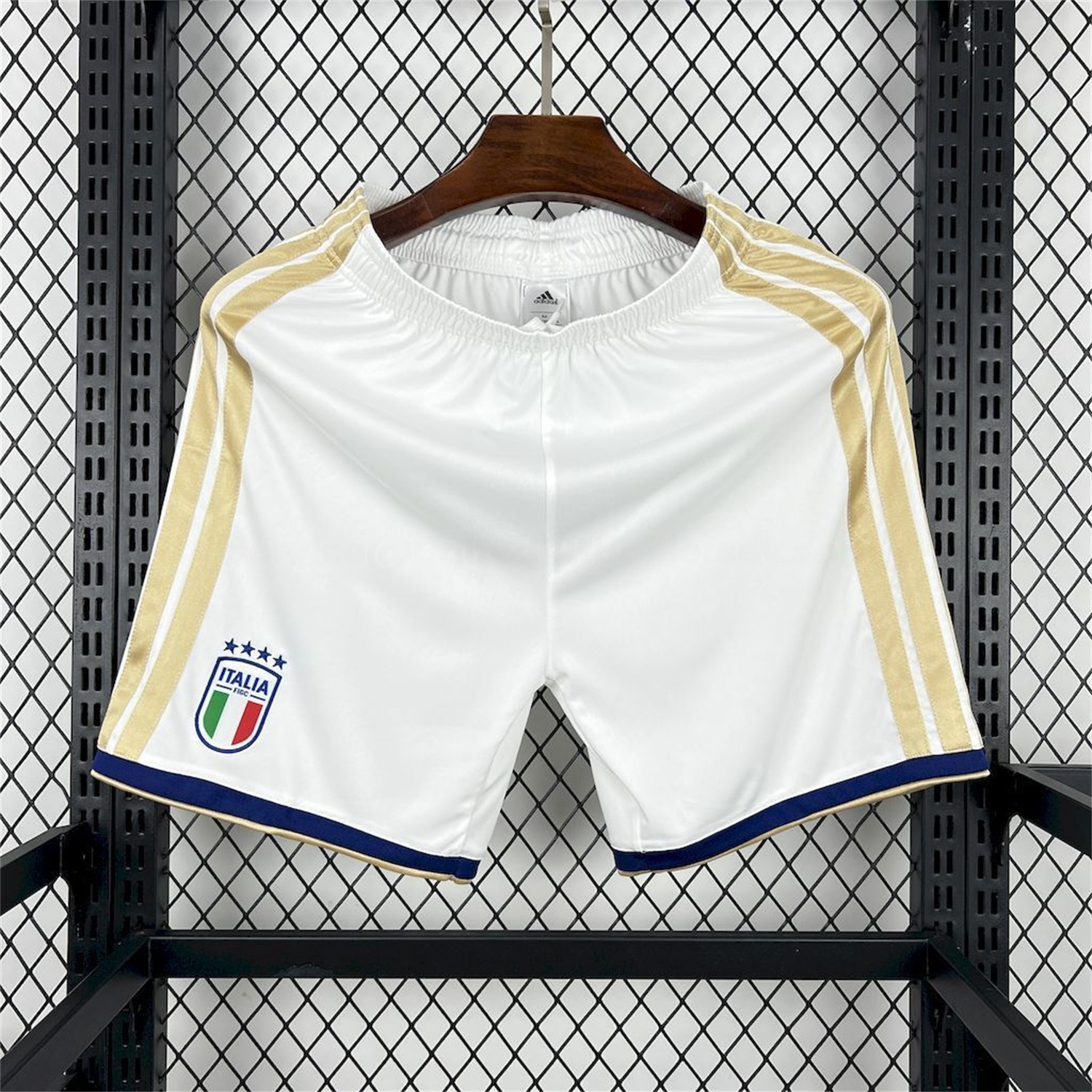 Italy 2026 Home White Shorts - Fans Version - ManixJersey