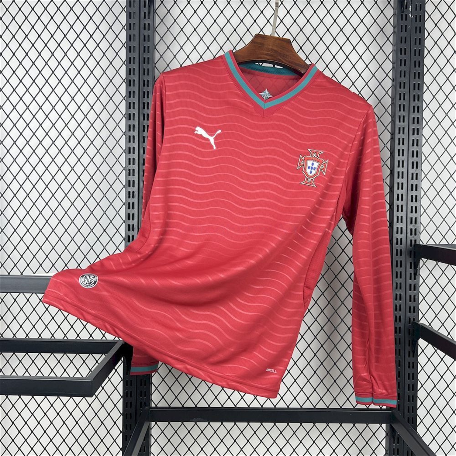 Portugal 2026 Home Long Sleeves Jersey - Fans Version - ManixJersey