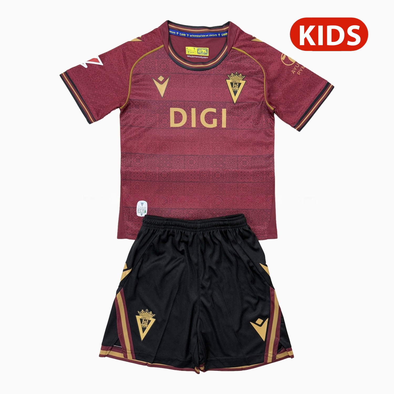 Cádiz 25-26 Away Kids Kit - ManixJersey