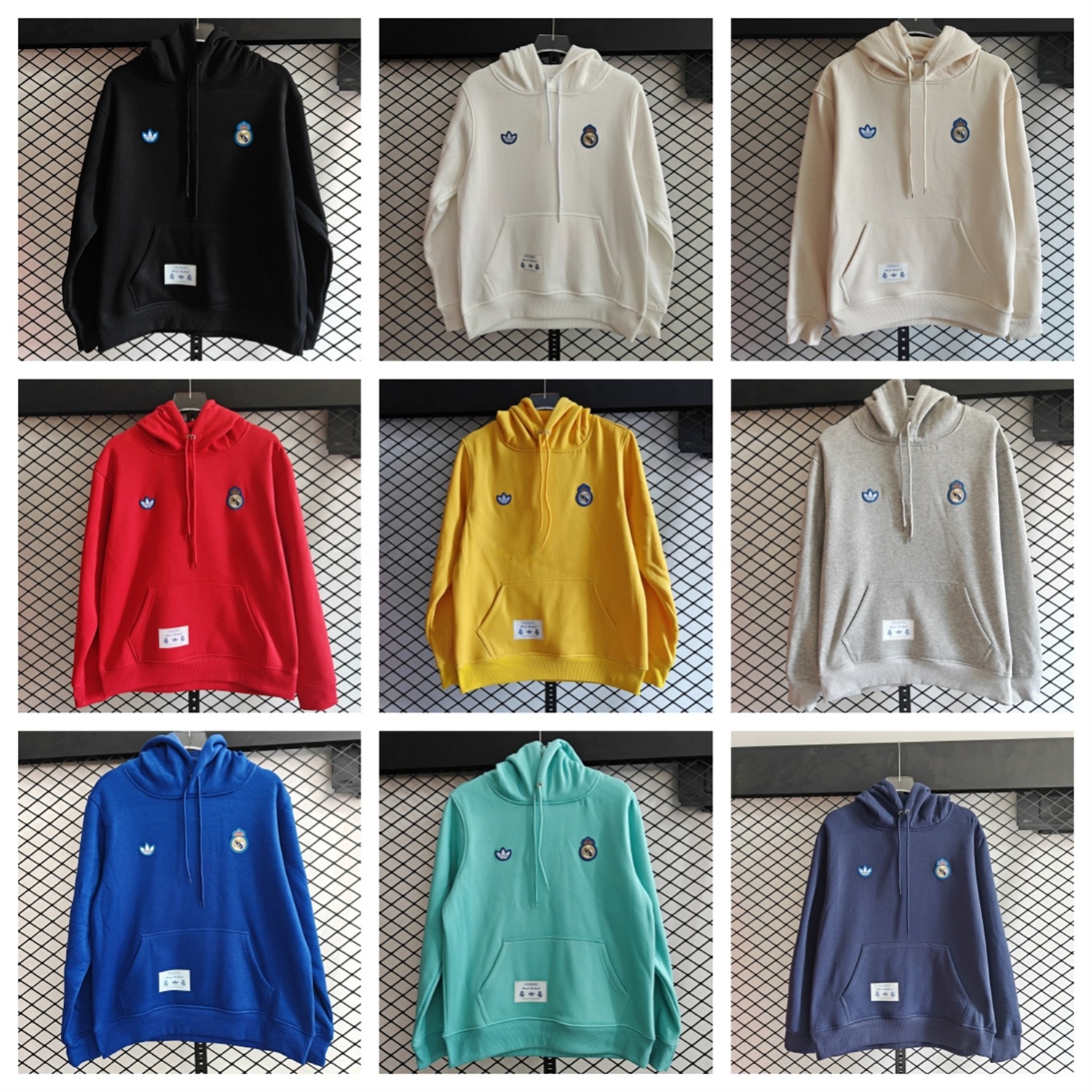 Real Madrid 25-26 Originals Terrace Icon Unisex Pullover Hoodie - ManixJersey