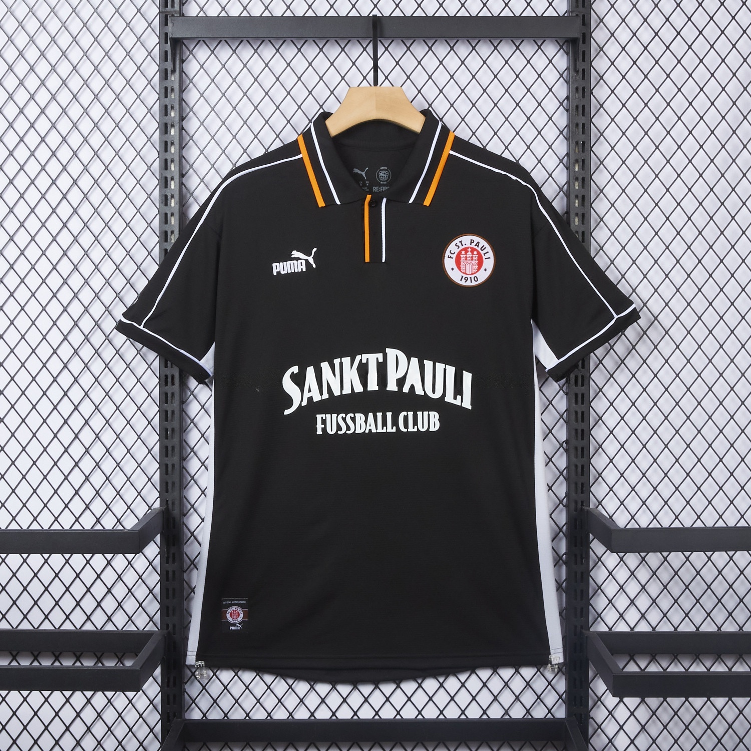 St. Pauli 25-26 Retro Style Polo Jersey - Fans Version - ManixJersey