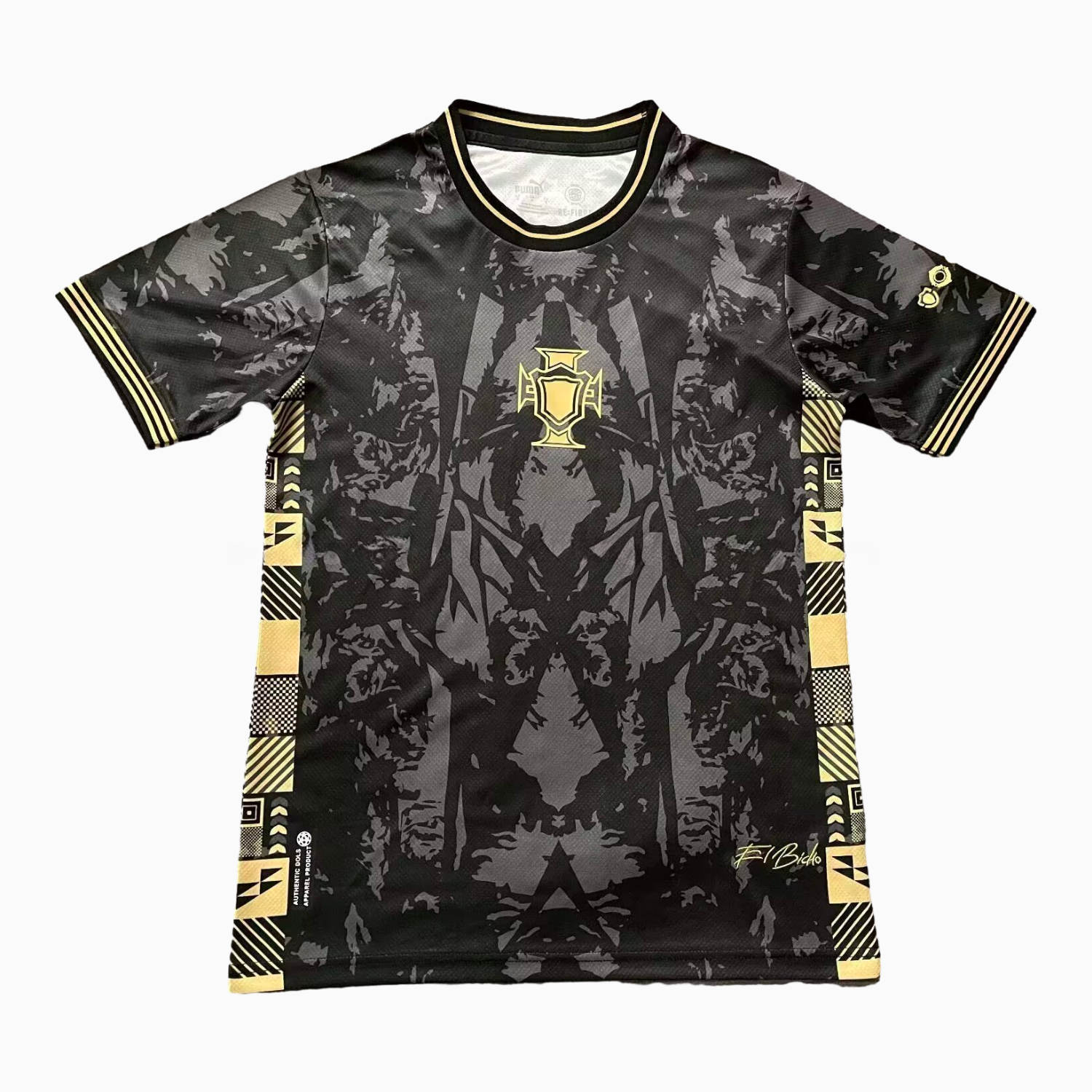 Portugal 2026 COMMA Black CR7 Special Jersey - Fans Version - ManixJersey