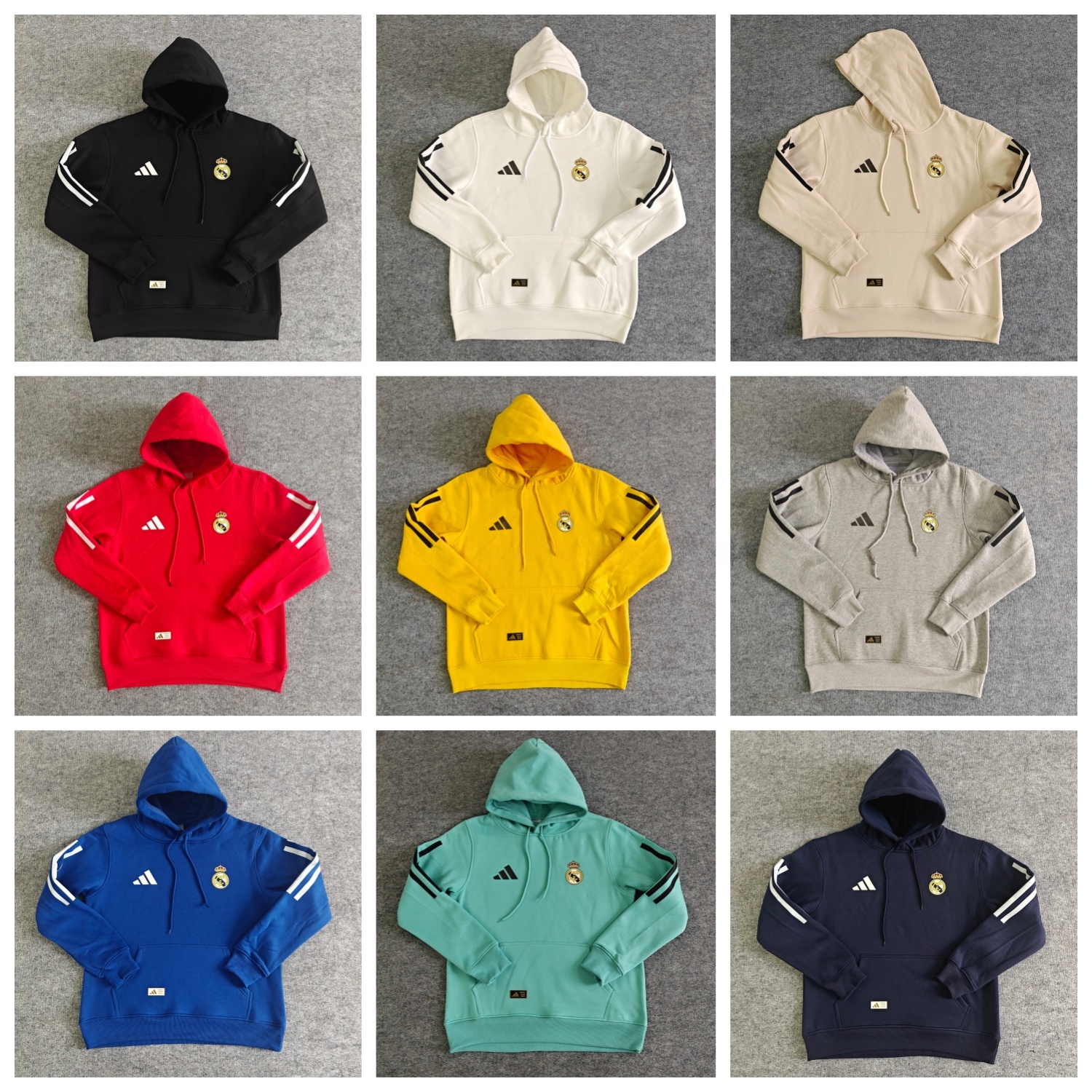 Real Madrid 25-26 Home Unisex Pullover Hoodie - ManixJersey