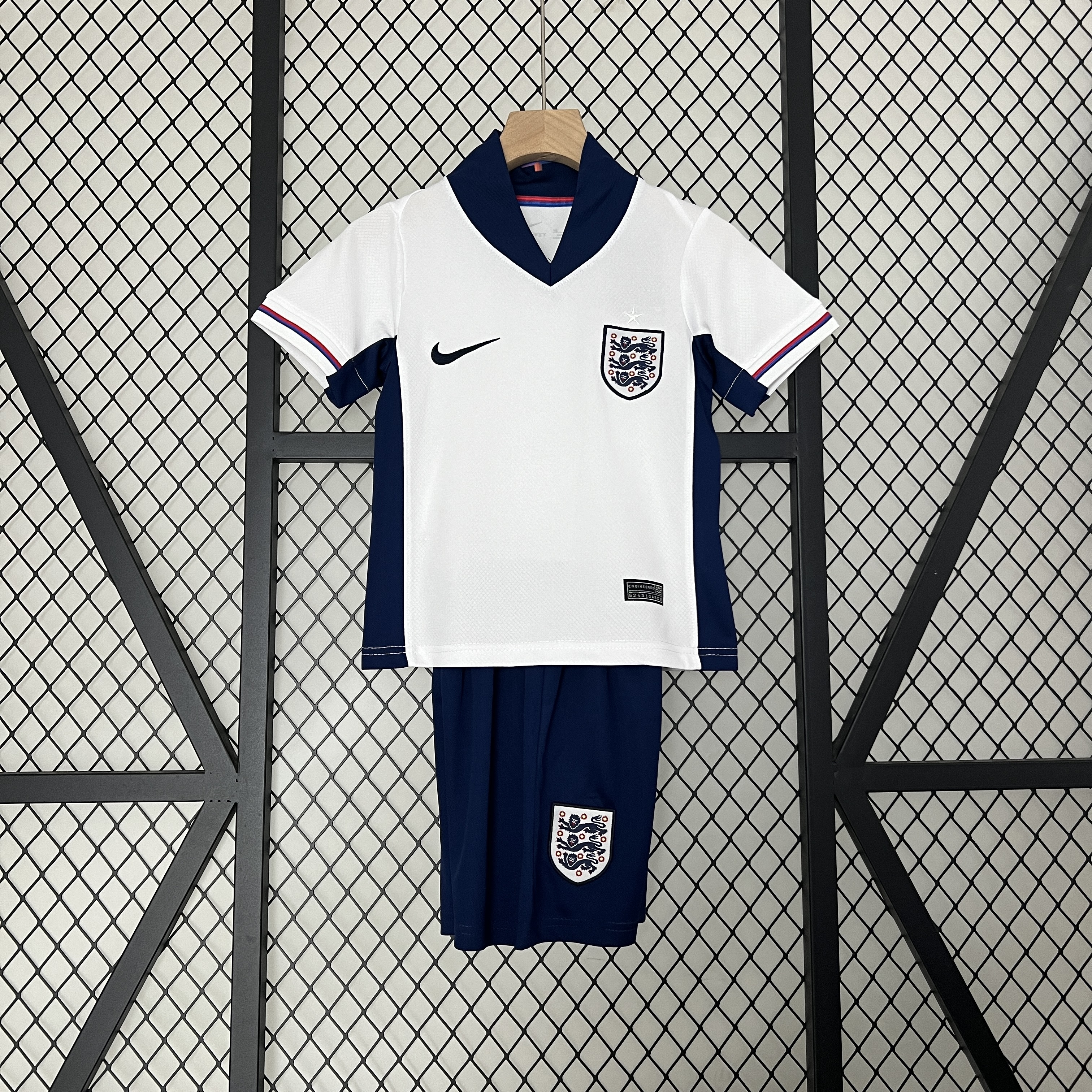 England 2024 Home Stadium Kids Kit - ManixJersey