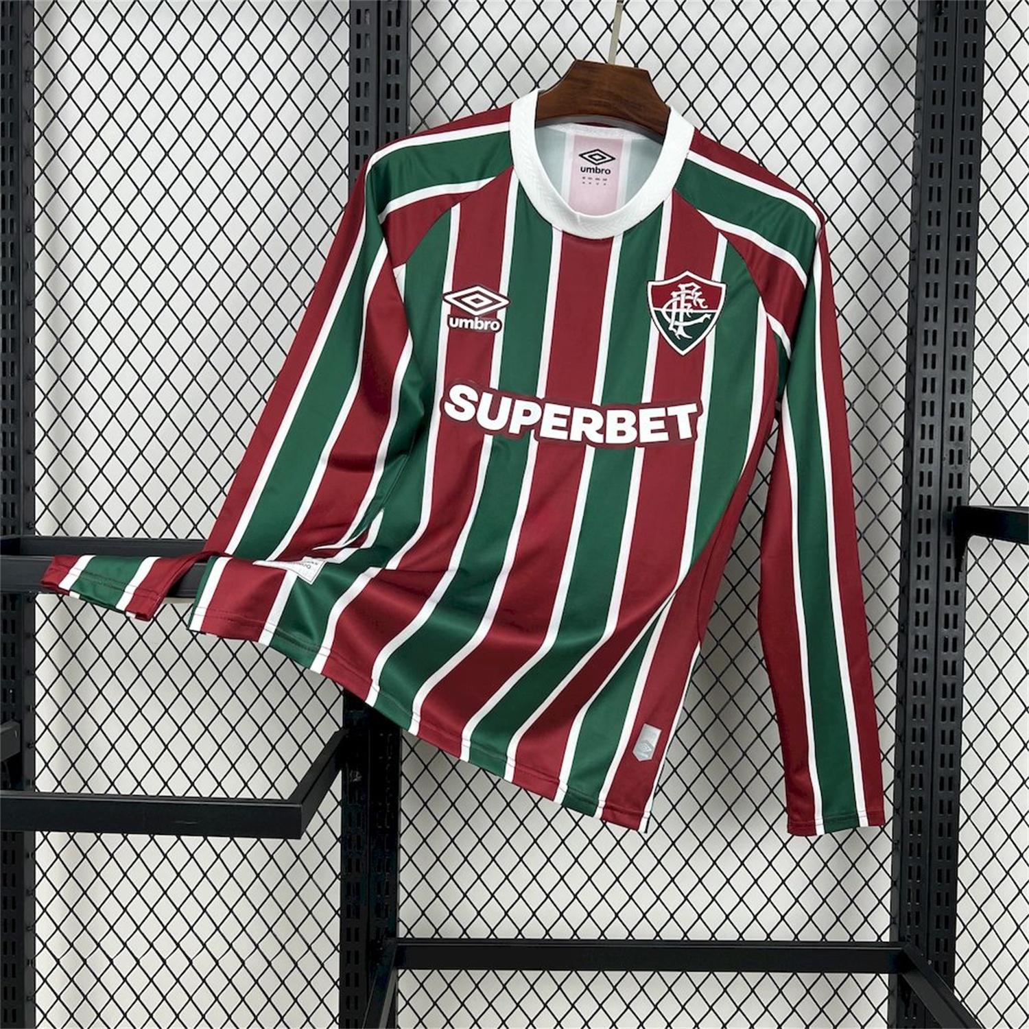 Fluminense 25-26 Home Long Sleeves Jersey - Fans Version - ManixJersey