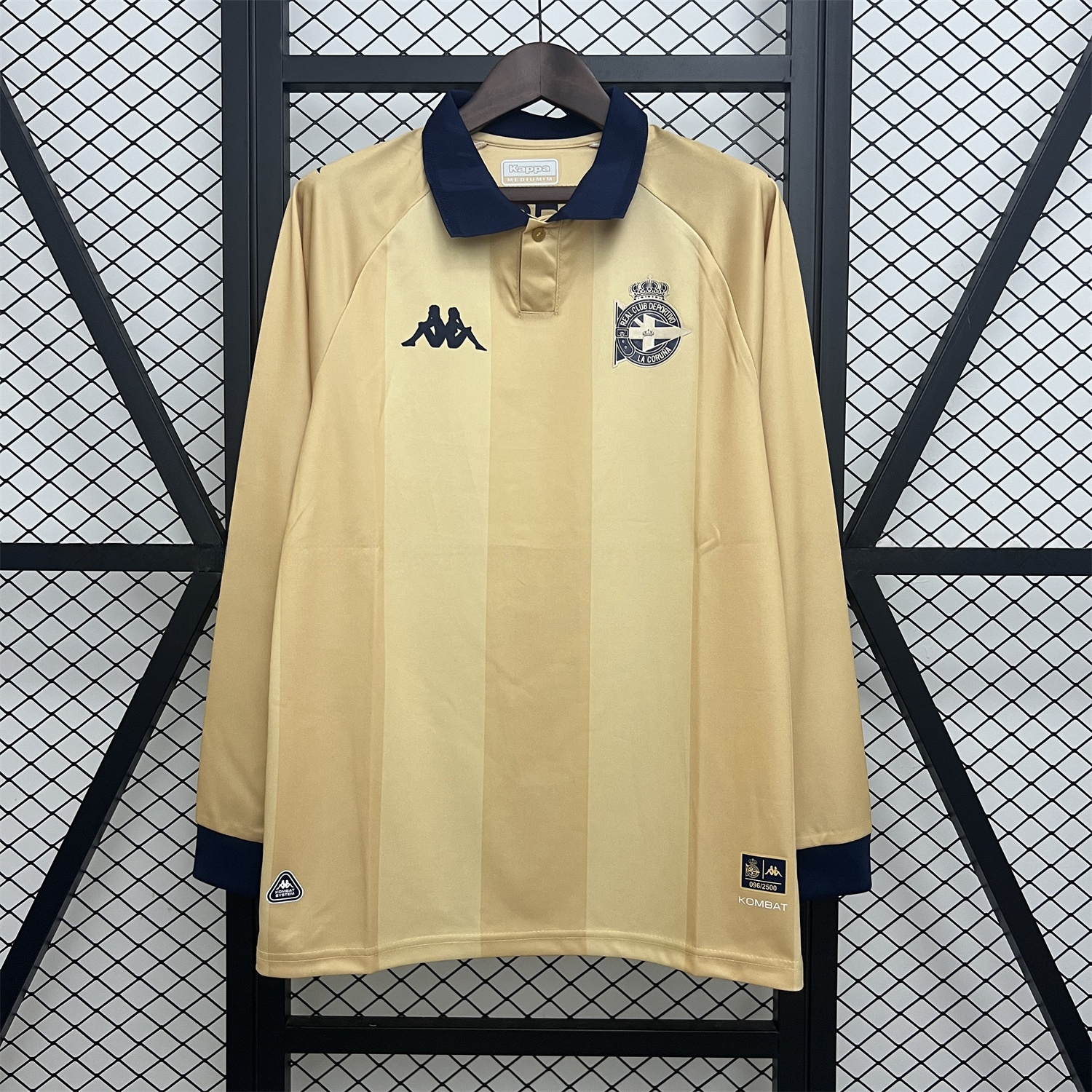 Deportivo de La Coruña 24-25 25th Anniversary of La Liga Triumph Long Sleeves Jersey - Fans Version - ManixJersey