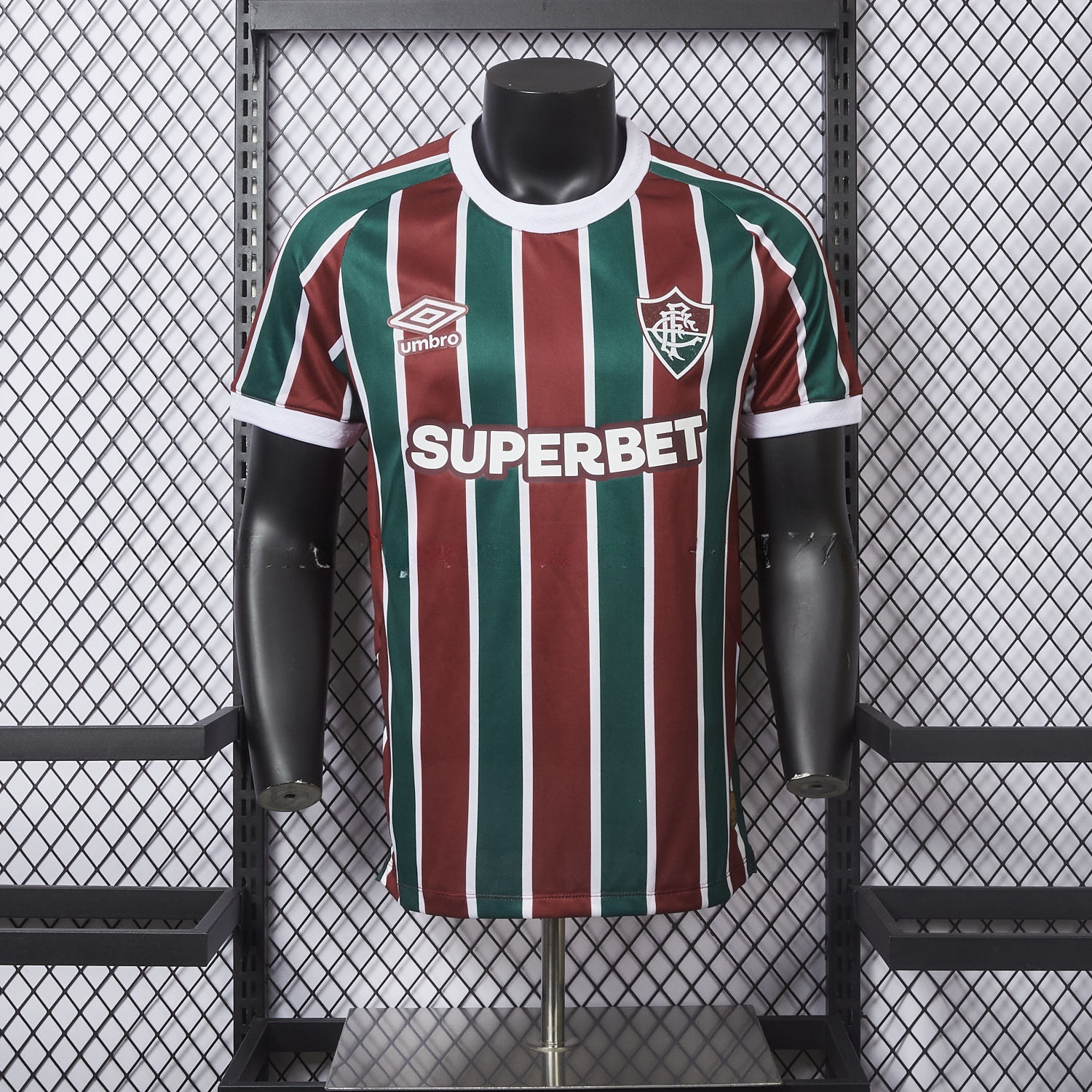 Fluminense 25-26 Home Jersey With Chest Sponsor - Player Version - ManixJersey