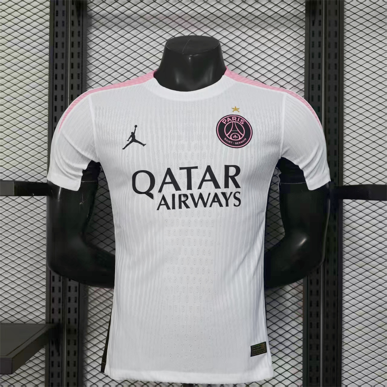Paris Saint-Germain PSG 25-26 White Pre-Match Training Jersey - Player Version - ManixJersey