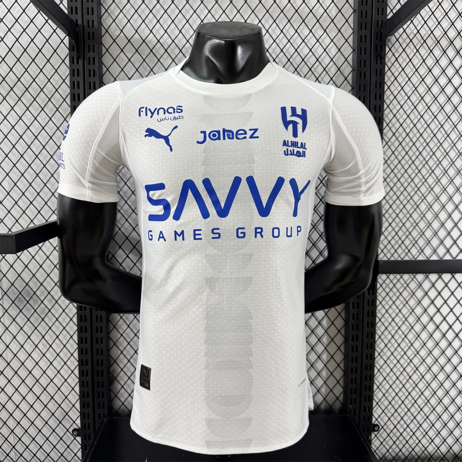 Al Hilal Riyadh Crescent 25-26 Away Jersey With Chest Sponsor - Player Version - ManixJersey